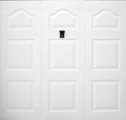 White Canopy Garage Doors