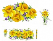Daffodil Ceramic Transfers