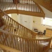 Bespoke Curved, Oak, Cut String Staircases Design, Fabrication & Installation