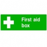First Aid Box Sign