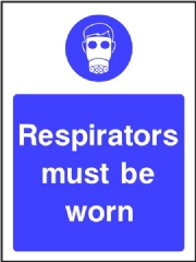 Respirators Safety Sign