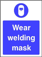 Welding Mask Sign