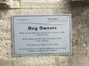Dog Owners sign
