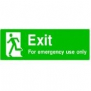 Emergency Use Only sign