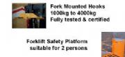 Forklift Safety Platform HIRE