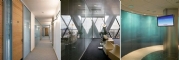frameless partitioning system 