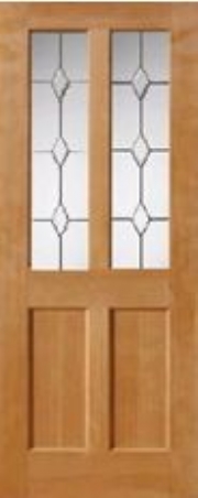 River Oak Churnet Popular Oak Faced Doors with Inverted Panels