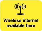 Wireless Internet Sign