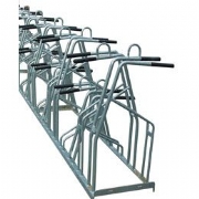 Ideal Double Sided Cycle Rack