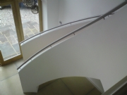 Curved staircase manufacturer Surrey