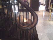 Spiral handrail