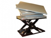 Lift table with bridging flaps