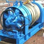 Diesel, Electric and Hydraulic Base Mounted Winches