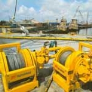 Mooring Systems for Crane and Excavator Barges