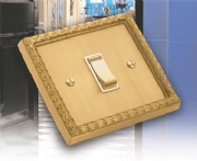 Polished Brass Lightswitches