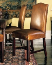 Dining Chair in Leather