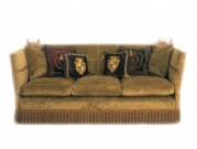 Knole Three-Seater Sofa in Fabric