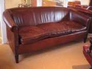 Amsterdam Three&#45;Seater Sofa in Leather