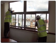 Building glazing repairs