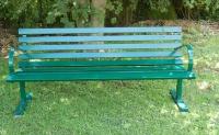 Greensted Metal Bench