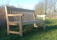 Poplar Wooden Bench