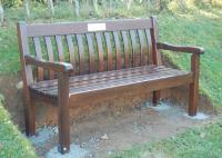 Tudor Wooden Bench