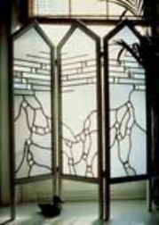 Decorative glass screens