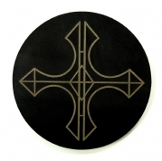 Celtic Cross Hand Crafted Quality Leather Coasters