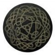 Celtic Knot Hand Crafted Quality Leather Coasters 