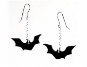 Halloween Bat Earrings