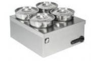 Parry 1939 4 Pot Stainless Steel Bain Marie