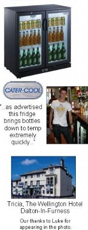 CK0501 Cater&#45;Cool Double Hinged Door Bottle Cooler
