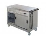 Lincat GM3 Mobile Hot Cupboard Plain Top