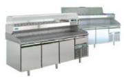 Infrico MP1740 Granite Worktop 2 Door Pizza Counter