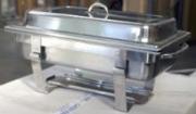 Chafing Dish Set &#45; 2 Lids & 2 1&#47;1GN Trays &#45; RET920