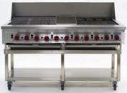 Hobart SCB25CE Gas Charbroiler With Four Burners