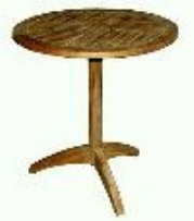 Cafe Round Teakwood Table 70cm