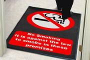 No Smoking Sign Mats