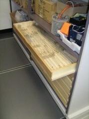 School Prep Room Glassware Storage