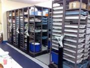 Roller Racking for Pharmaceutical Products in Freezers and Fridges 