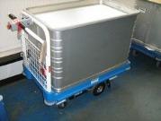 Battery Powered Sprung base medical records trolley