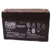 Fiamm FG10301 - 6V 3Ah Sealed Lead Acid Battery