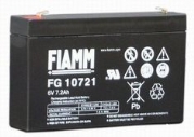 Fiamm FG10721 - 6V 7.2Ah Sealed Lead Acid Battery