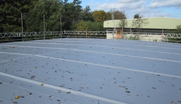 Single-Ply Roof Waterproofing