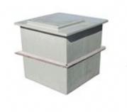 Two Piece Storage Tank With Lid