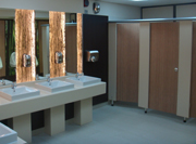 High Pressure Laminate (HPL) Washroom Cubicles 