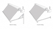 Drop and Sliding arm awnings explained