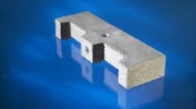 Base Block for concrete screed rail system