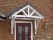 Fleur De Lys Style Door Canopies