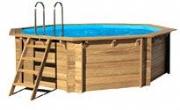 Timber Construction Above Ground Swimming Pools